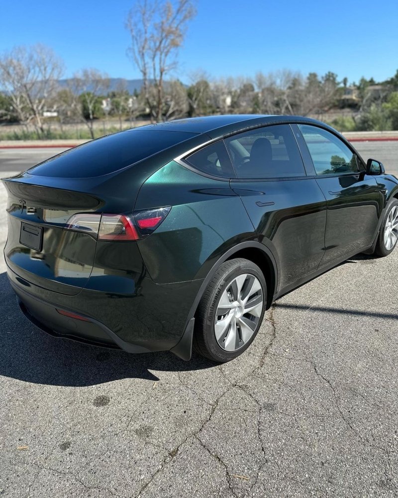 Gloss Paint Metallic Mercedes Green - Aura Vinyl