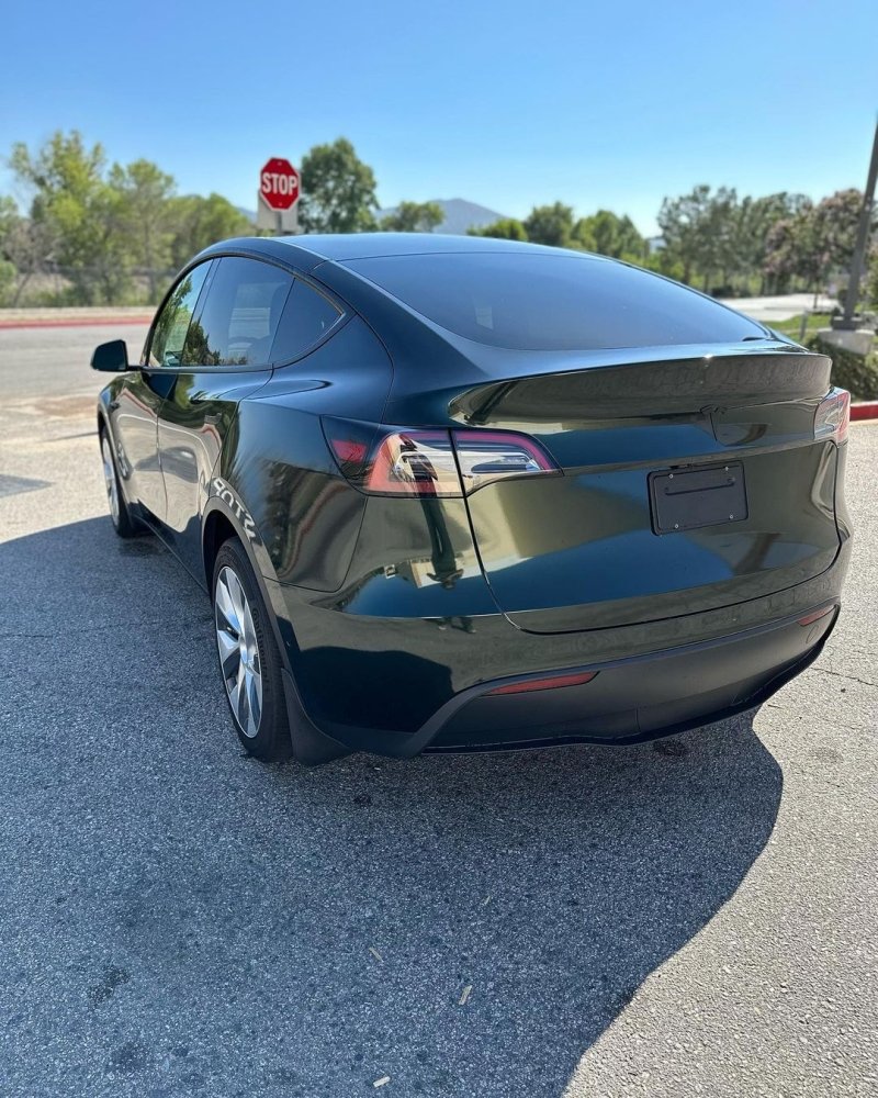 Gloss Paint Metallic Mercedes Green - Aura Vinyl