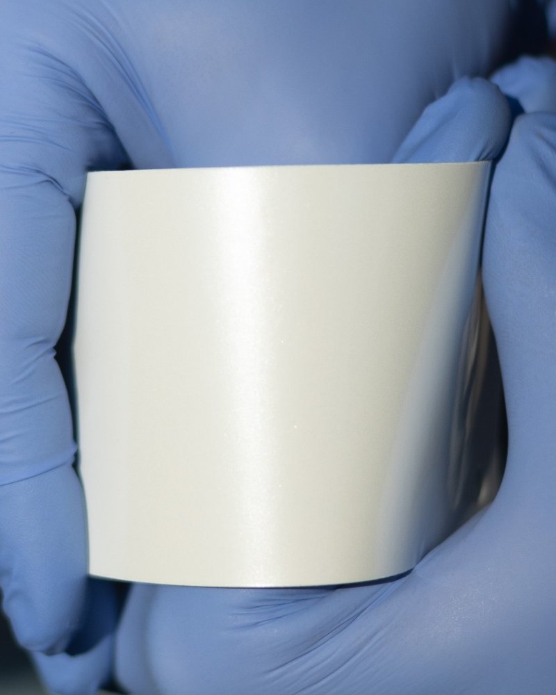 Gloss Paint Metallic Shell White - Aura Vinyl