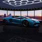 Glossy Metallic Sea Blue - Aura Vinyl