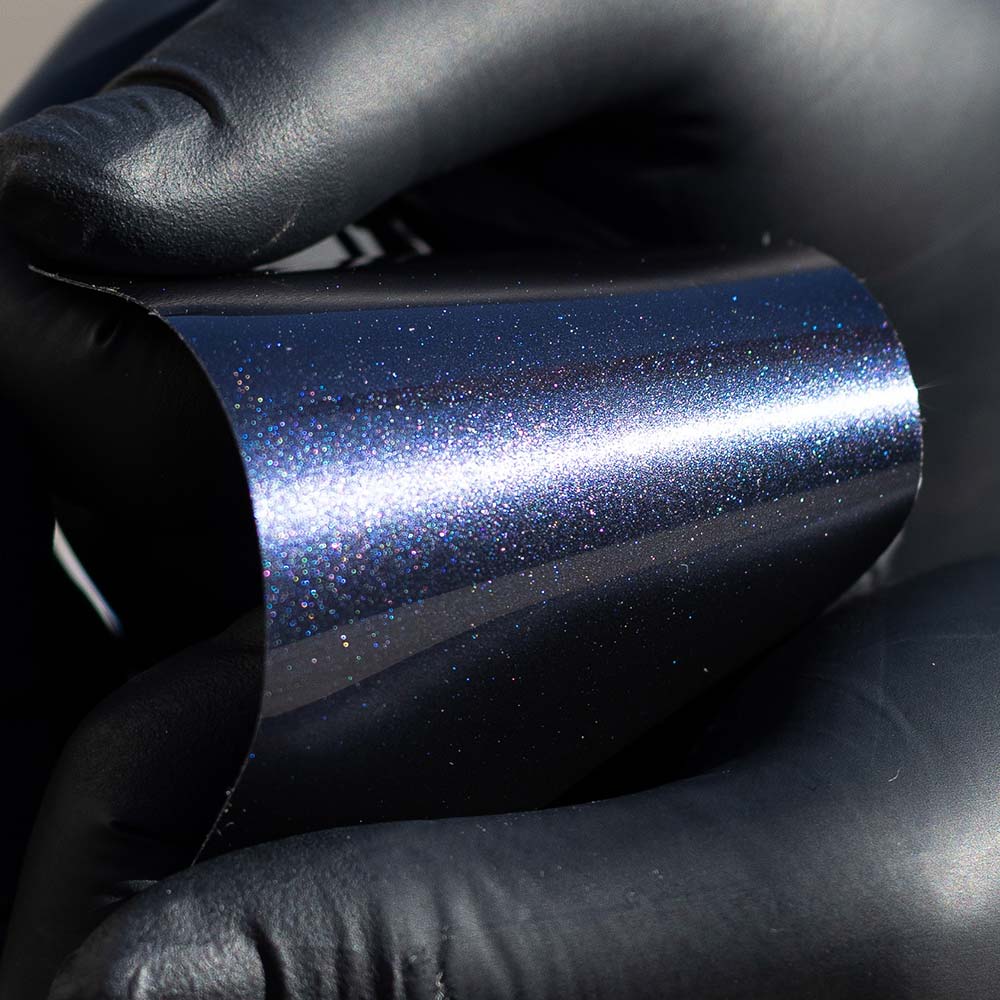Hyper Gloss Paint Metallic Galactic Blue PPF - Aura Vinyl