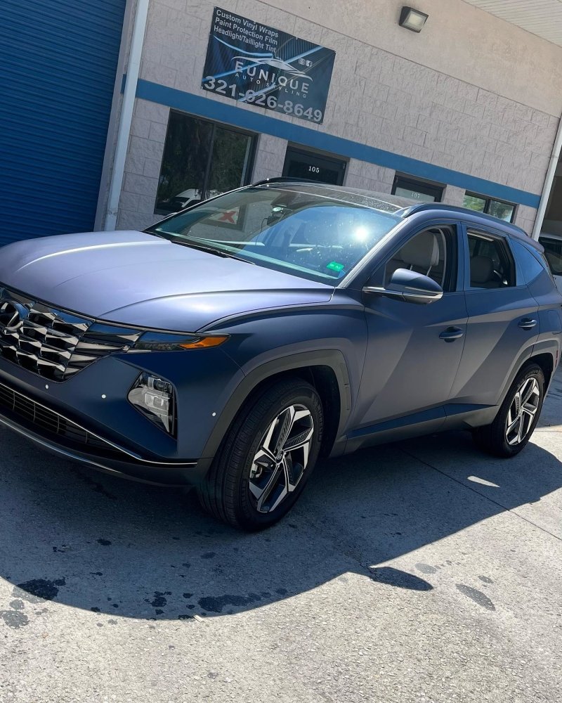Matte Black Blue Shift