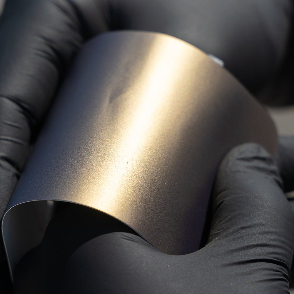 Matte Black Gold Dust – Aura Vinyl