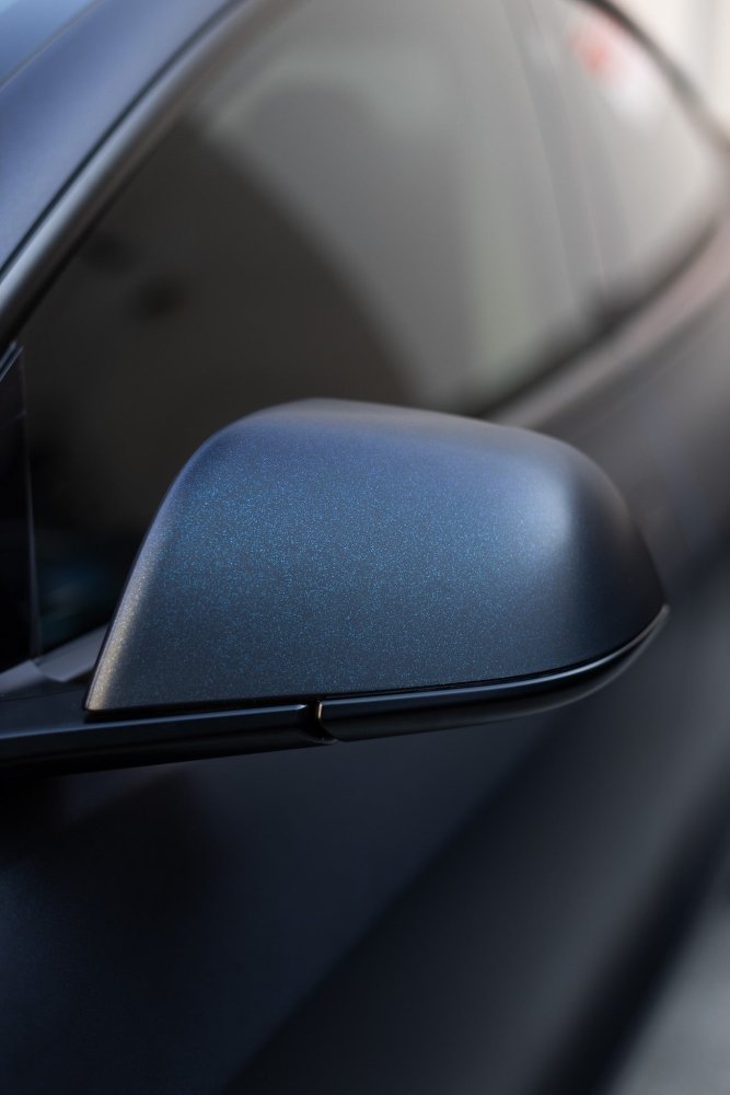 Matte Phantom Black Blue - Aura Vinyl