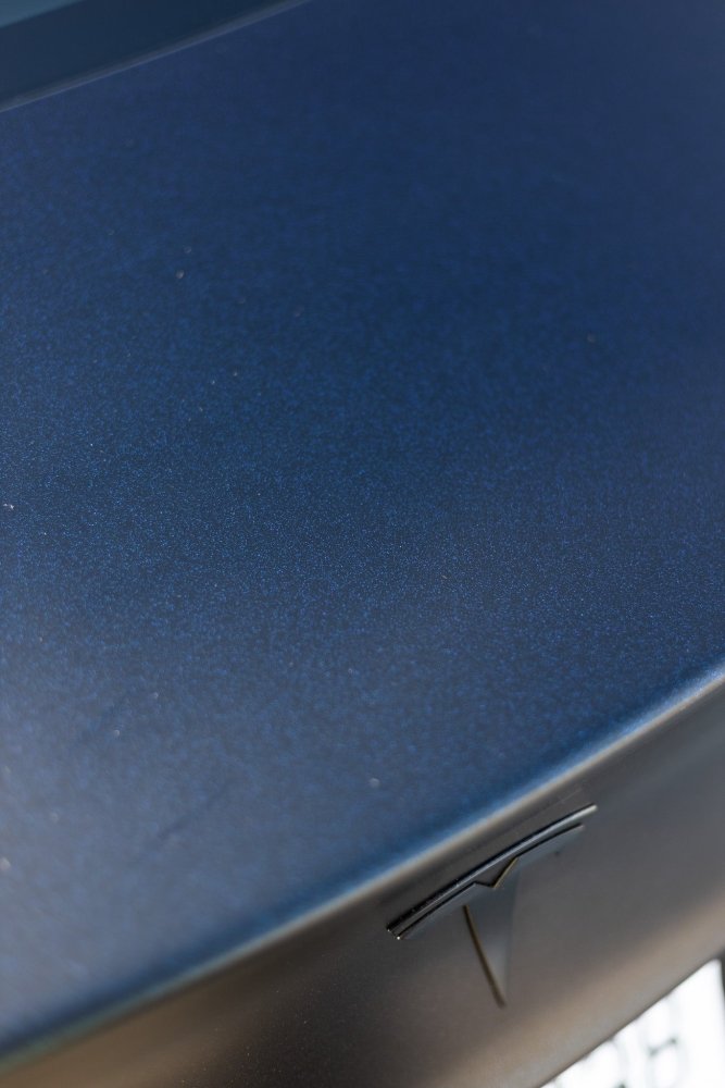 Matte Phantom Black Blue - Aura Vinyl