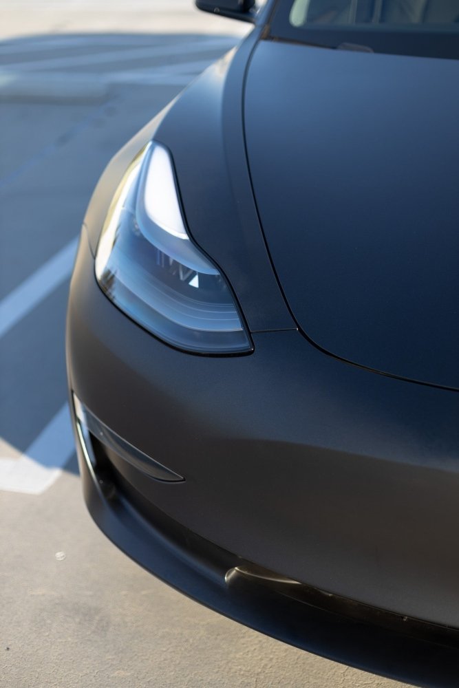Matte Phantom Black Blue - Aura Vinyl
