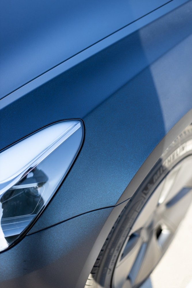 Matte Phantom Black Blue - Aura Vinyl