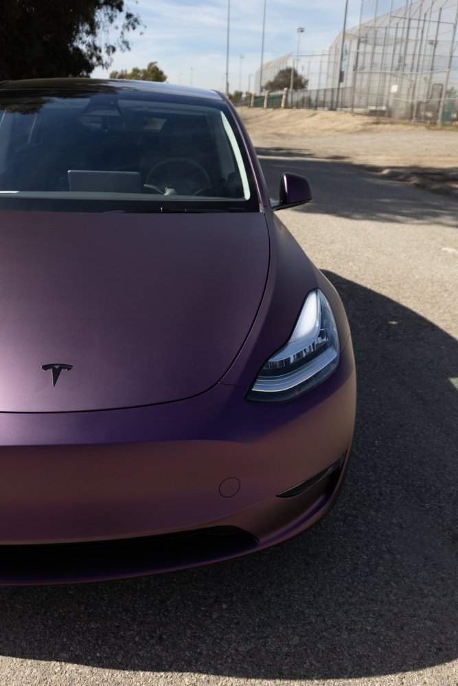 Matte Purple Black Shift - Aura Vinyl