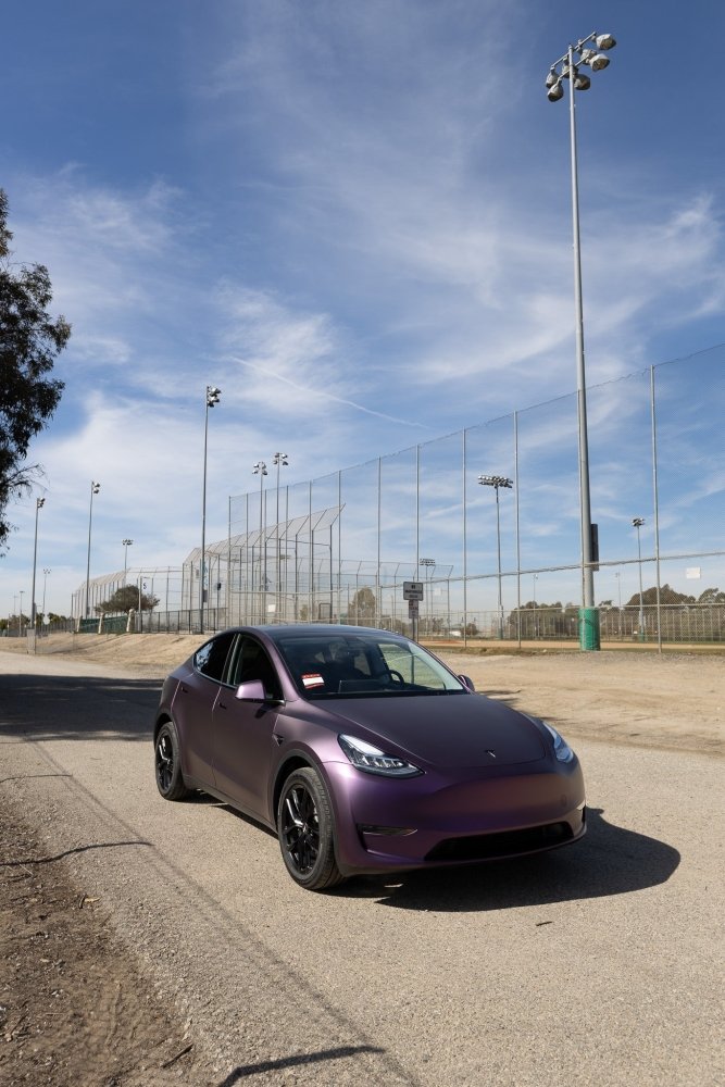 Matte Purple Black Shift - Aura Vinyl