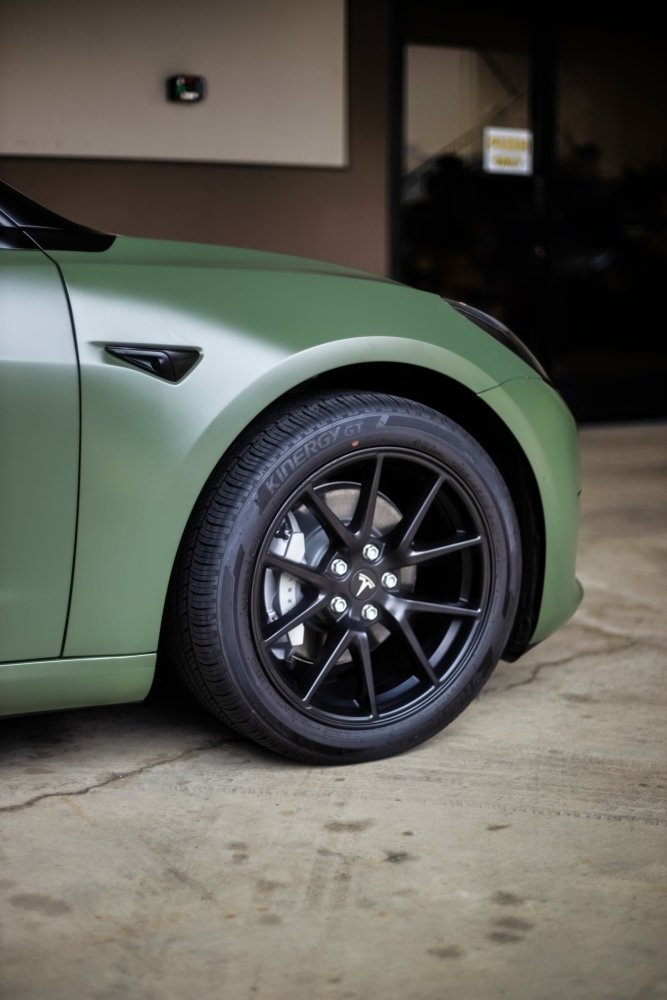 Satin Army Green - Aura Vinyl