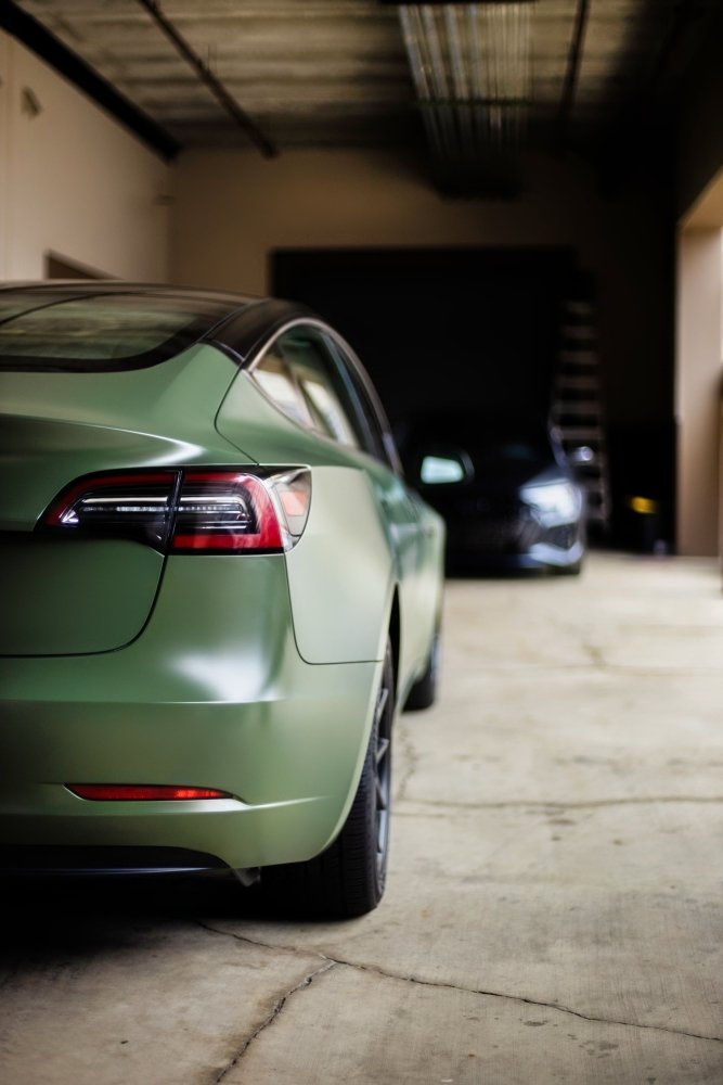 Satin Army Green - Aura Vinyl