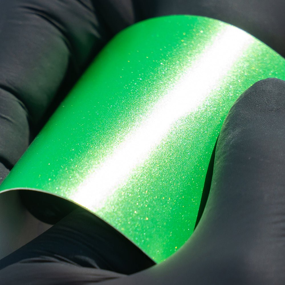 Satin Diamond Lizard Green - Aura Vinyl