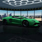 Satin Diamond Lizard Green - Aura Vinyl