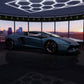 Satin Diamond Ocean Blue - Aura Vinyl