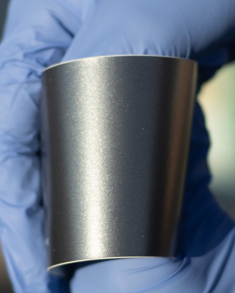 Satin Electric Ash Grey - Aura Vinyl