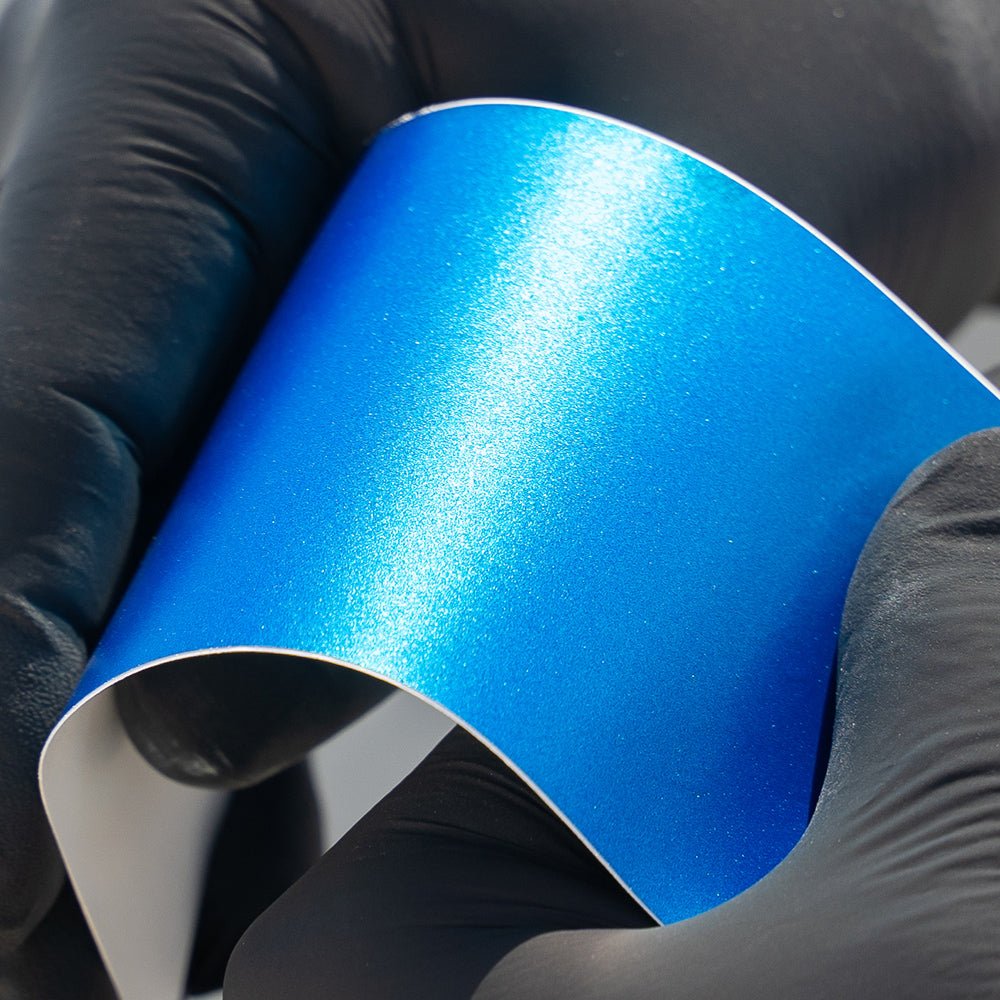 Satin Electric Deep Sea Blue - Aura Vinyl