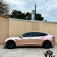 Satin Electric Rose Gold - Aura Vinyl
