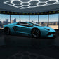 Satin Electric Sky Blue - Aura Vinyl