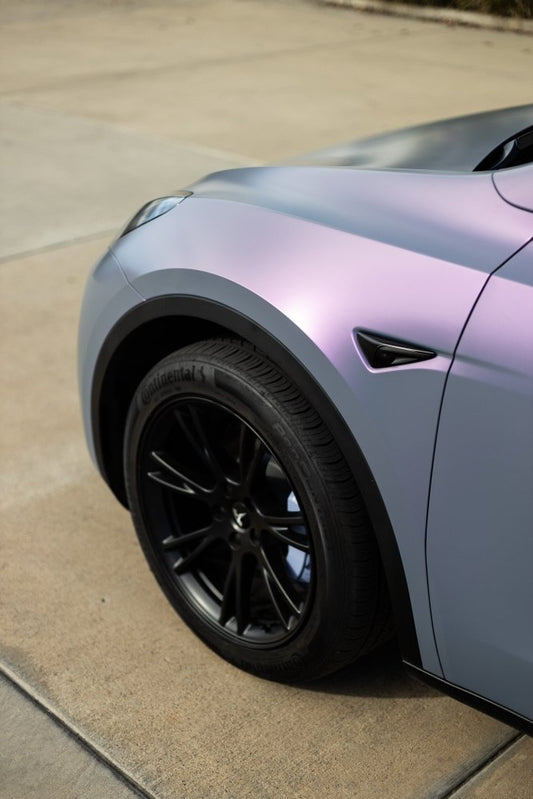 Satin Grey Purple Shift - Aura Vinyl