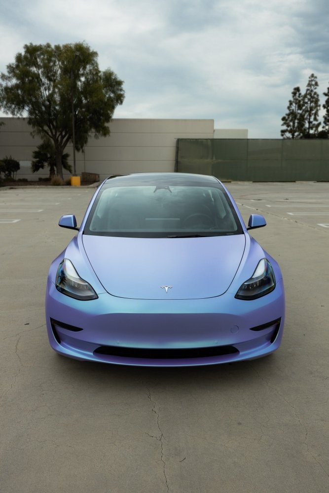 Satin Lavender Green Shift - Aura Vinyl