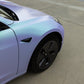 Satin Lavender Green Shift - Aura Vinyl