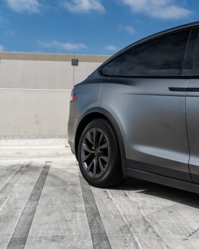 Satin Metallic Dark Grey - Aura Vinyl