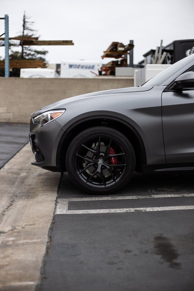 Satin Metallic Gunsmoke Grey - Aura Vinyl