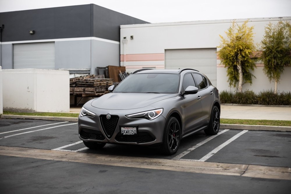 Satin Metallic Gunsmoke Grey - Aura Vinyl