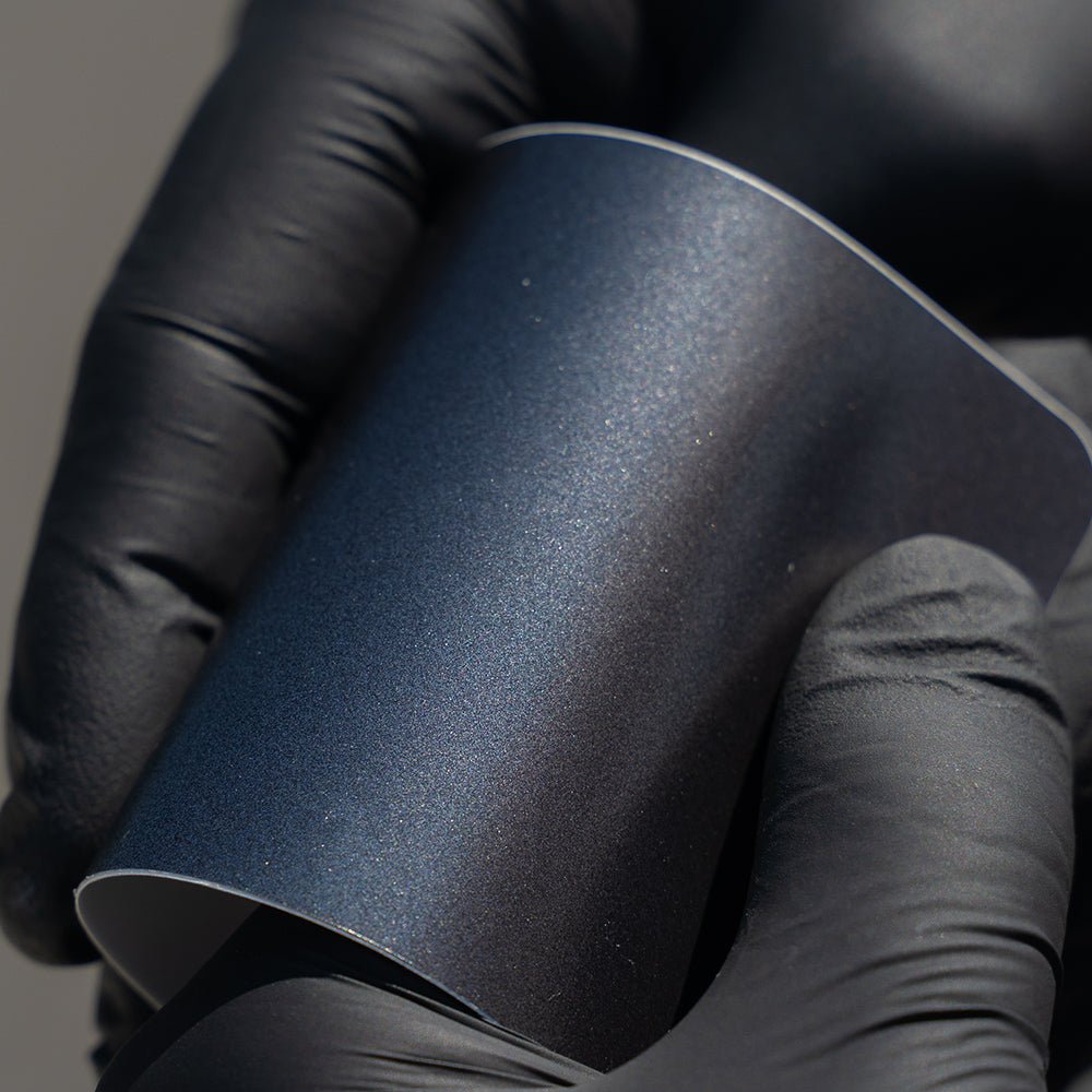 Satin Metallic Gunsmoke Grey - Aura Vinyl