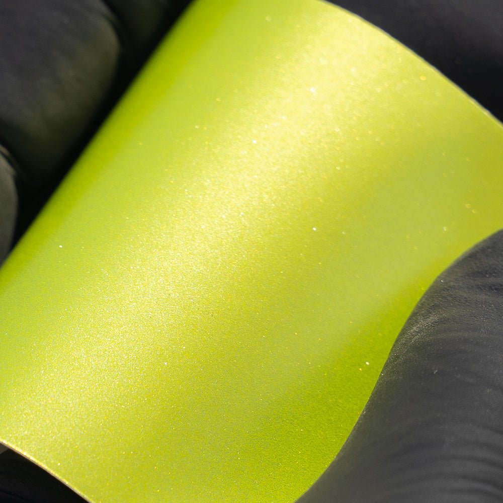 Satin Metallic Lime - Aura Vinyl