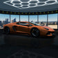 Satin Metallic Orange - Aura Vinyl
