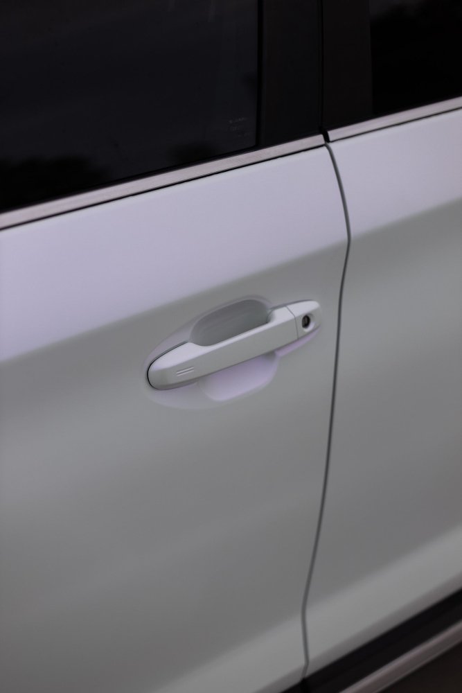 Satin White Lavender Shift - Aura Vinyl