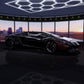 Ultra Gloss Diamond Black Red Shift - Aura Vinyl