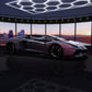 Ultra Gloss Diamond Dark Grey Purple Shift - Aura Vinyl