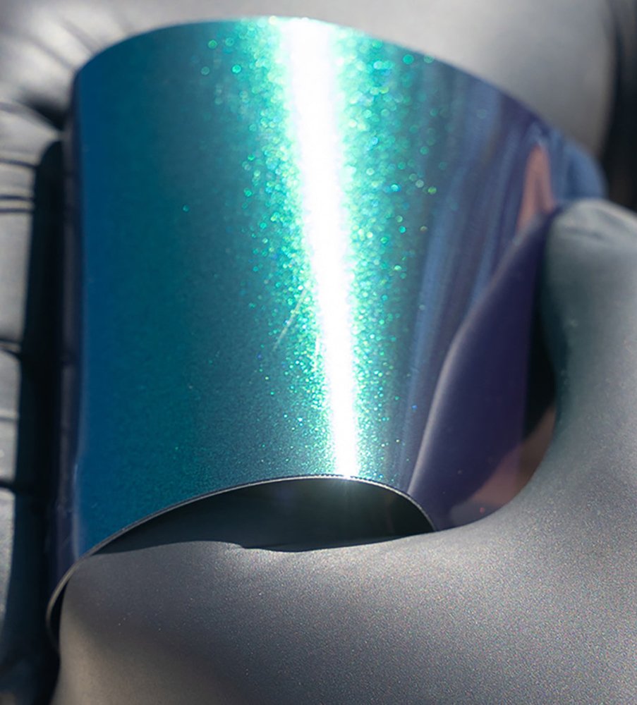 Ultra Gloss Ghost Green Grey Shift - Aura Vinyl
