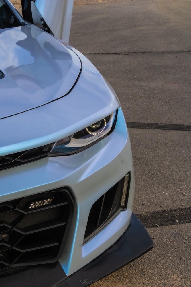 Ultra Gloss Grey Blue Shift - Aura Vinyl