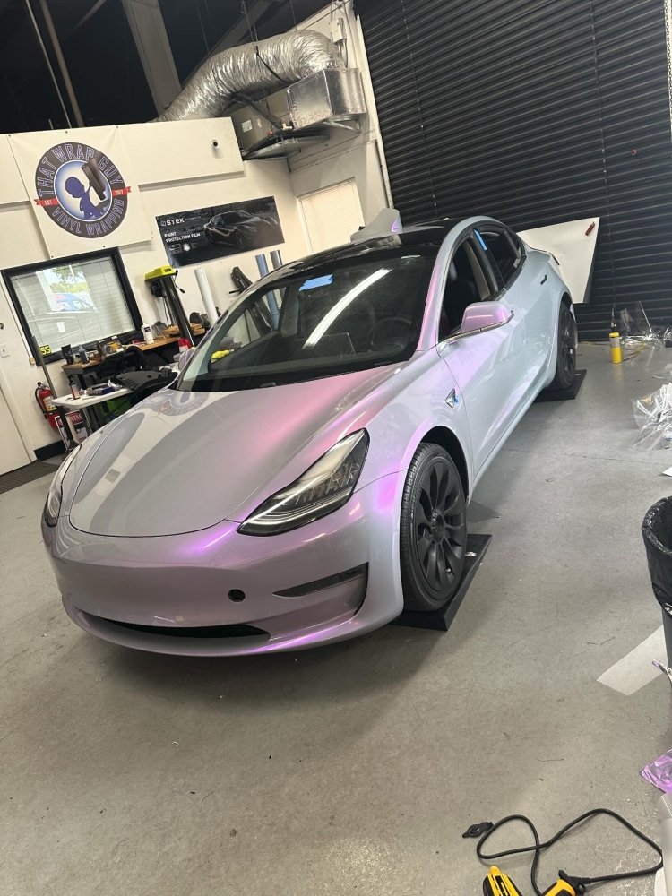 Ultra Gloss Grey Purple Shift - Aura Vinyl
