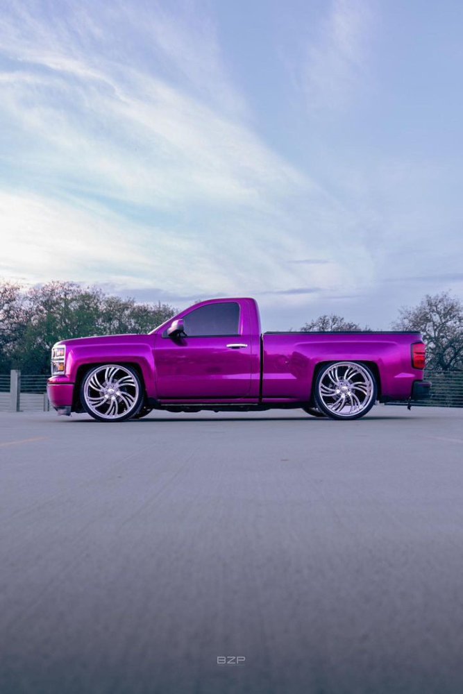 Ultra gloss paint metallic berry purple car wrap