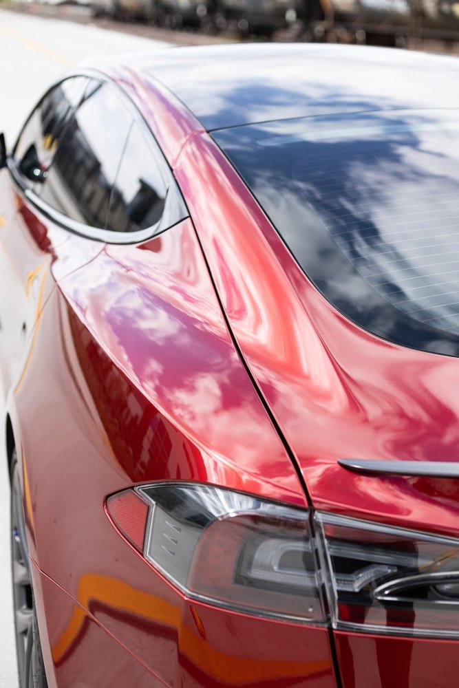 Ultra Gloss Paint Metallic Cherry Red - Aura Vinyl