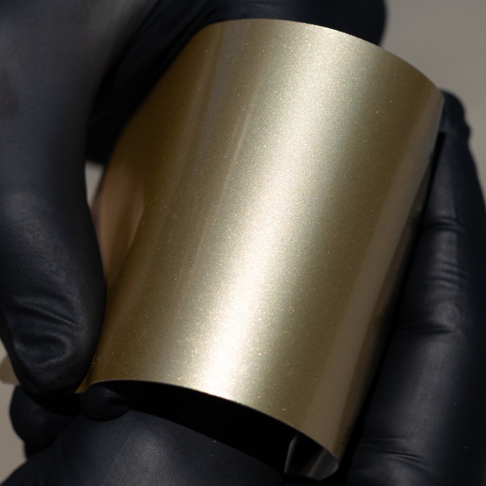 Ultra Gloss Paint Metallic Gold Wrap - Aura Vinyl