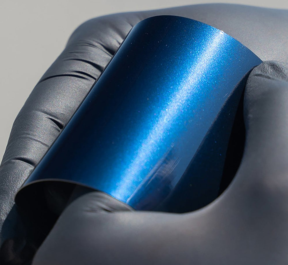 Ultra Gloss Paint Metallic Midnight Blue Aura Vinyl